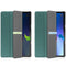 Trifold Bookcase voor de Lenovo Tab M10 (3rd gen) - Donkergroen