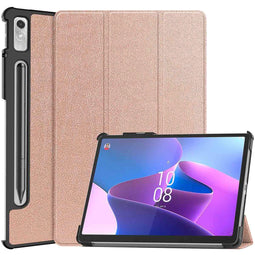 Trifold Bookcase voor de Lenovo Tab P11 Pro (2nd gen) - Rosé Goud