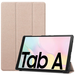 Trifold Bookcase voor de Samsung Galaxy Tab A7 - Goud