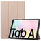 Trifold Bookcase voor de Samsung Galaxy Tab A7 - Goud