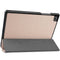 Trifold Bookcase voor de Samsung Galaxy Tab A7 - Goud