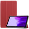 Trifold Bookcase voor de Samsung Galaxy Tab A7 Lite - Rood