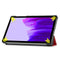 Trifold Bookcase voor de Samsung Galaxy Tab A7 Lite - Rood
