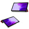 Trifold Bookcase voor de Samsung Galaxy Tab A7 Lite - Rood