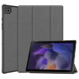 Trifold Bookcase voor de Samsung Galaxy Tab A8 - Grijs