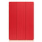 Trifold Bookcase voor de Samsung Galaxy Tab S8 Ultra - Rood