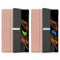 Trifold Bookcase voor de Samsung Galaxy Tab S8 Ultra - Rosé Goud