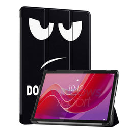 Trifold Design Bookcase voor de Lenovo Tab M11 - Don't touch