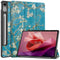 Trifold Design Bookcase voor de Lenovo Tab P12 - Groene Plant