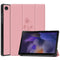 Trifold Design Bookcase voor de Samsung Galaxy Tab A8 - Floral Pink