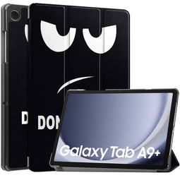 Trifold Design Bookcase voor de Samsung Galaxy Tab A9 Plus - Don't touch