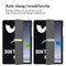 Trifold Design Bookcase voor de Samsung Galaxy Tab A9 Plus - Don't touch