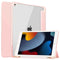 Trifold Hardcase Bookcase voor de iPad 7 (2019) / iPad 8 (2020) / iPad 9 (2021) 10.2 inch - Roze