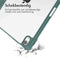 Trifold Hardcase Bookcase voor de iPad Air 5 (2022) / Air 4 (2020) - Groen