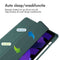 Trifold Hardcase Bookcase voor de iPad Air 5 (2022) / Air 4 (2020) - Groen