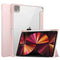 Trifold Hardcase Bookcase voor de iPad Pro 11 (2018 - 2022) - Roze