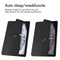 Trifold Hardcase Bookcase voor de Samsung Galaxy Tab A9 Plus - Zwart