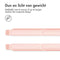 Trifold Hardcase Bookcase voor de Samsung Galaxy Tab S9 - Roze