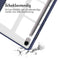 Trifold Hardcase Bookcase voor de Samsung Tab S9 FE / Tab S9 - Donkerblauw