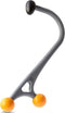 Triggerpoint Massage Apparaat - Accessoire AcuCurve Cane - Grijs / Oranje - 40 x 18 cm - Spiermassage - Pilates - Yoga - Fitness