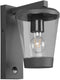 TRIO CAVADO - Wandlamp - Antraciet - excl. 1x E27 4W - Bewegingssensor - Buitenverlichting - IP44