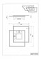 Trio Design Plafondlamp Via Messing Mat - 50x50x6.5cm - Metaal