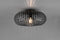 TRIO JOHANN - Plafondlamp - Zwart mat - excl. 1x E27 4 W - Plafondbevestiging
