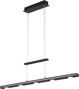 TRIO LACAL - Hanglamp - Zwart mat - incl. 7x SMD 4W