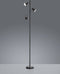 TRIO NARCOS - Vloerlamp - Mat zwart - SMD LED - Binnenverlichting