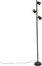 TRIO NARCOS - Vloerlamp - Mat zwart - SMD LED - Binnenverlichting
