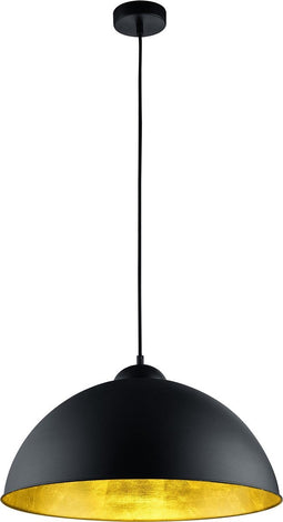 TRIO ROMINO II - Hanglamp - Zwart mat - excl. 1x E27 60W