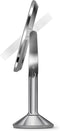 Trio Sensor Spiegel, Touch Control, Oplaadbaar, 20 cm, Zilver - Simplehuman