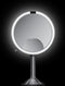 Trio Sensor Spiegel, Touch Control, Oplaadbaar, 20 cm, Zilver - Simplehuman