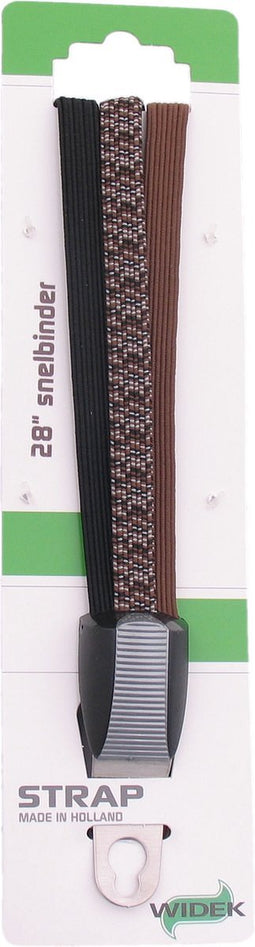 Triobinder Widek Retro Collection met RVS beugel - bruin met motief (op kaart)