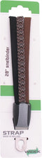 Triobinder Widek Retro Collection met RVS beugel - bruin met motief (op kaart)