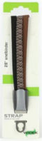 Triobinder Widek Retro Collection met RVS beugel - bruin met motief (op kaart)