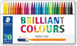 triplus color kleurstift - Metalen etui 30 kleuren