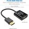 Tripp Lite P134-06N-VGA-V2 tussenstuk voor kabels DisplayPort VGA (HD15) Zwart