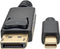 Tripp Lite P583-006-BK DisplayPort kabel 1,8 m Mini DisplayPort Zwart