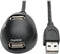 Tripp-Lite U024-005-DSK2 2-Port USB 2.0 Desktop Extension Cable (M/2xF), 5 ft. TrippLite