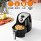 Tristar Airfryer XL Crispy Fryer FR-6994 - 4.5 liter - Heteluchtfriteuse - PFAS vrij - Zwart - 1500W