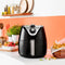 Tristar Airfryer XL Crispy Fryer FR-6994 - 4.5 liter - Heteluchtfriteuse - PFAS vrij - Zwart - 1500W