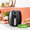 Tristar Airfryer XL FR-6956 - 4.5 liter - Digitale heteluchtfriteuse - 8 voorprogrammeerde bakprogramma’s - 80⁰C tot 200⁰C - eenvoudig te reinigen - Zwart