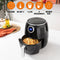 Tristar Airfryer XL FR-6956 - 4.5 liter - Digitale heteluchtfriteuse - 8 voorprogrammeerde bakprogramma’s - 80⁰C tot 200⁰C - eenvoudig te reinigen - Zwart