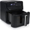 Tristar Airfryer XXL FR-9037 - Met Kijkvenster - Heteluchtfriteuse Groot - 6,2 Liter - 10 programma's - Digitale bediening -Zwart