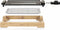 Tristar Bakplaat & Elektrische Grill BP-2785 – Elektrische barbecue & Grillplaat – Voor binnen en buiten - Bamboe