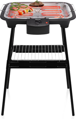 Tristar BQ-2883 Elektrische Barbecue Staand - Te gebruiken als Tafel BBQ - Regelbare Thermostaat - 2000 Watt