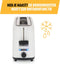 Tristar Broodroaster - BR-1056 - 7 instelbare bruiningsstanden - 2 sleuven voor 2 boterhammen - Wit