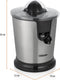 Tristar Citruspers CP-3007 - Elektrische Citruspers - Met twee verschillende perskegels - Vaatwasserbestendige onderdelen - RVS