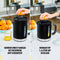 Tristar Citruspers CP-3012 - Elektrische Citruspers XL - Inclusief 2 verschillende perskegels - 1.4 liter - Afneembare schenkkan - Pulpfilter - Vaatwasserbestendige onderdelen - Zwart